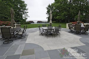 Patio with Tables and Chairs