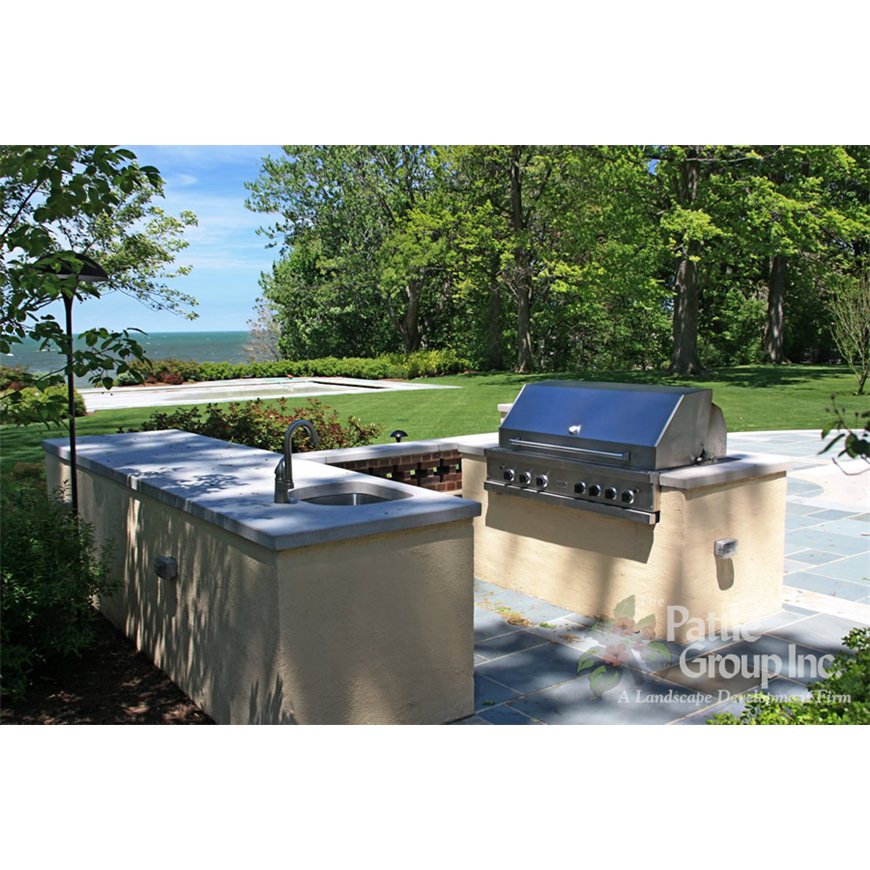 Landscape Design with Outdoor Grill