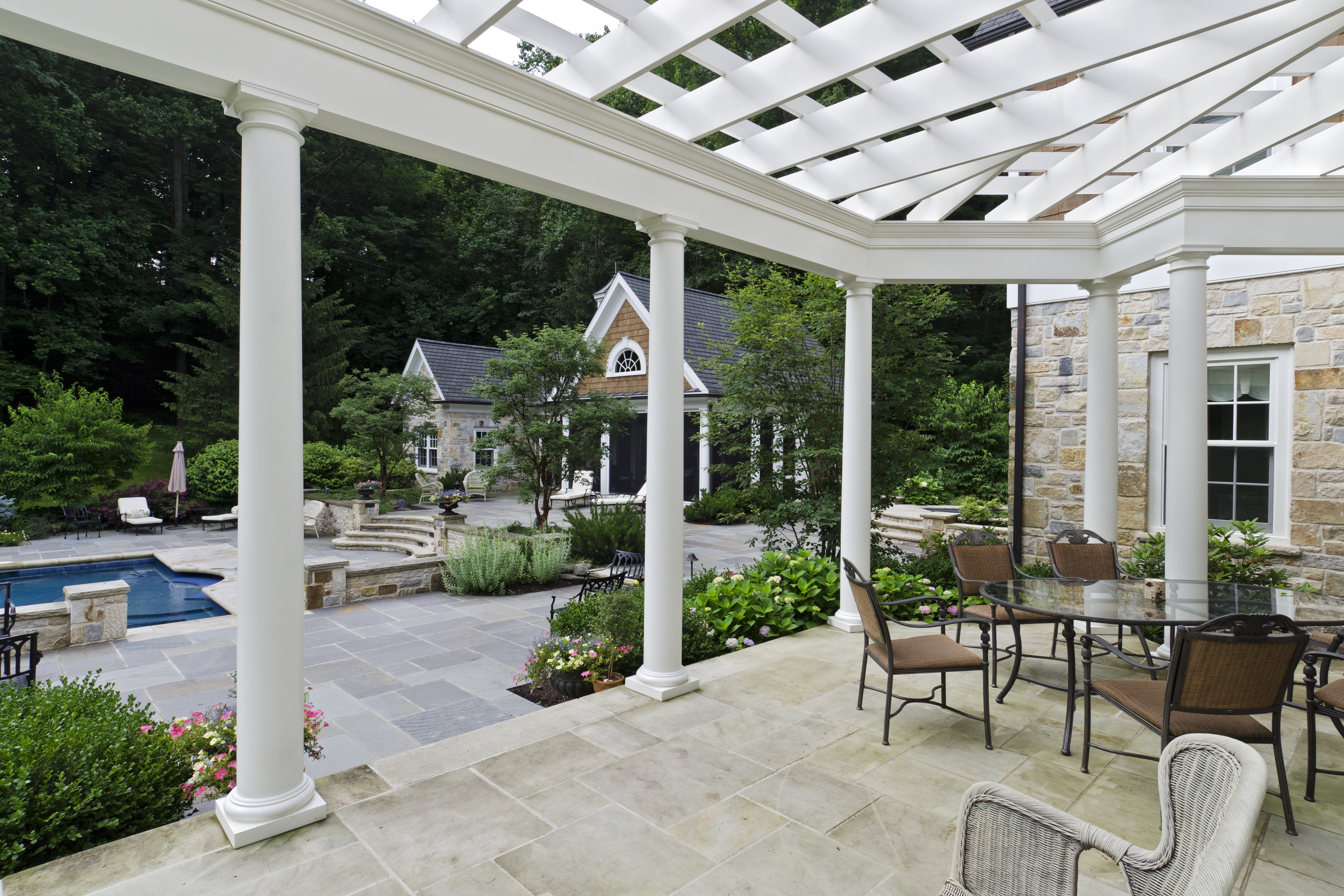 A patio from portfolio